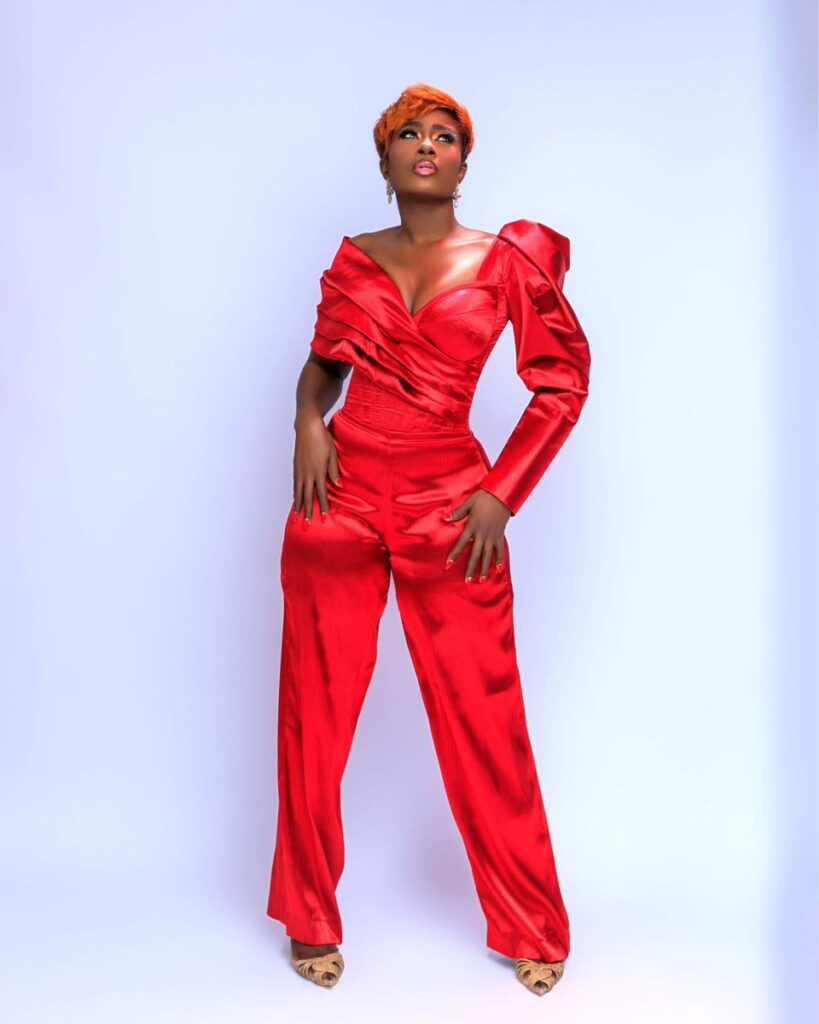 Isabella Crimson Form Power Jumpsuit