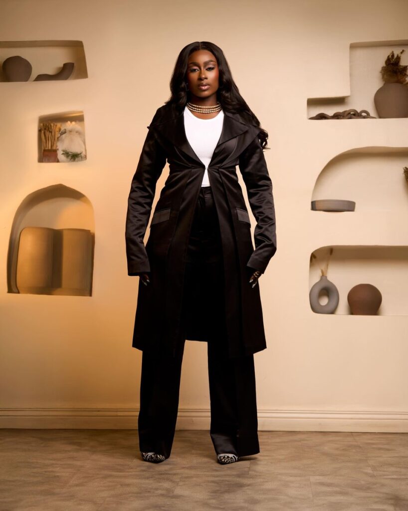 Lily Noir Executive Coat Set