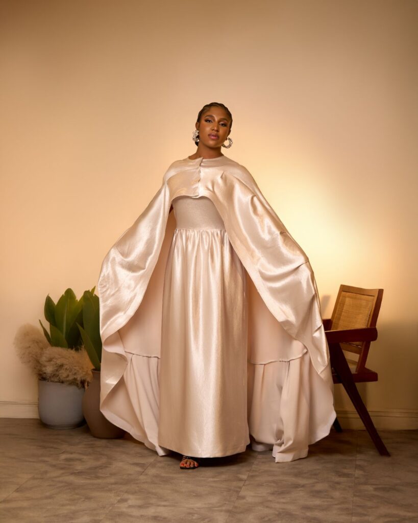 SnapDragon Sovereign Cape Dress
